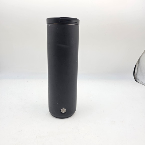 Starbucks Other - Starbucks Matte Black Stainless Steel Travel Tumbler 20oz Silver Siren Logo P1